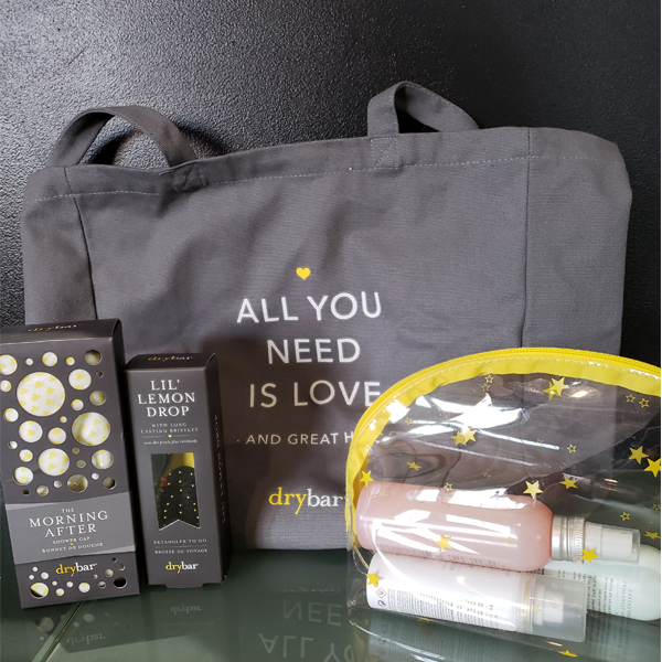 Picture - DryBar Tote and Hair care products